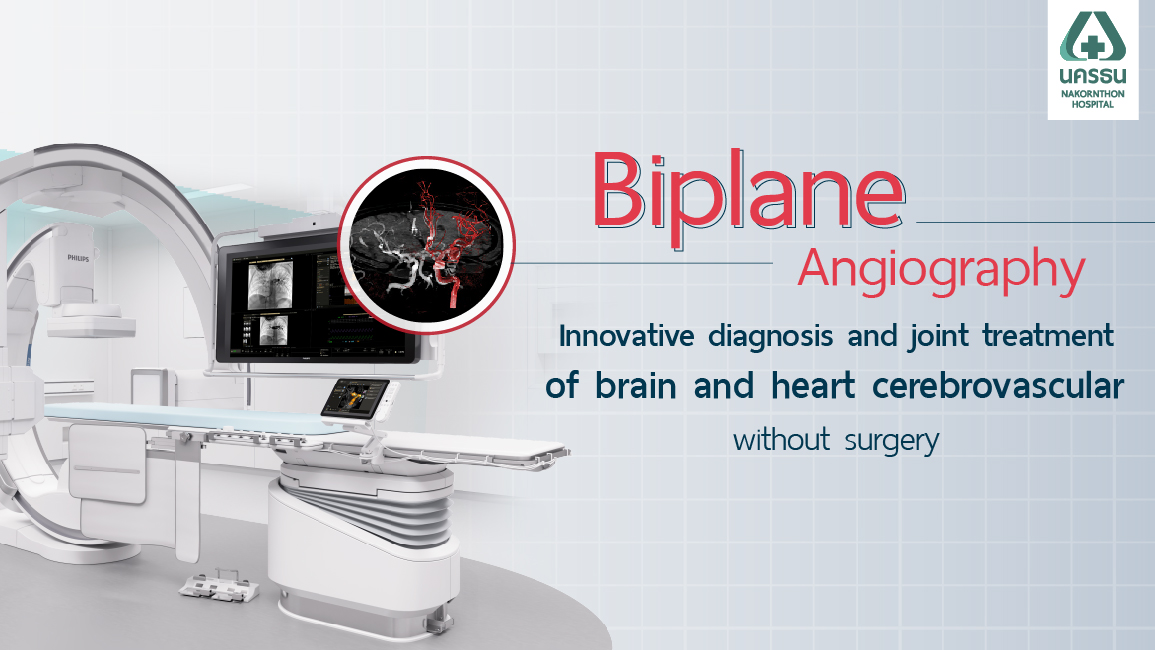Biplane, an innovative diagnosis and co-treatment of atherosclerosis